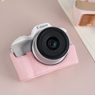 Halfcase Canon R50 R100 R50V, leather camera protection case