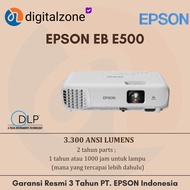 PROYEKTOR PROJECTOR EPSON EB E500 XGA 3300LM