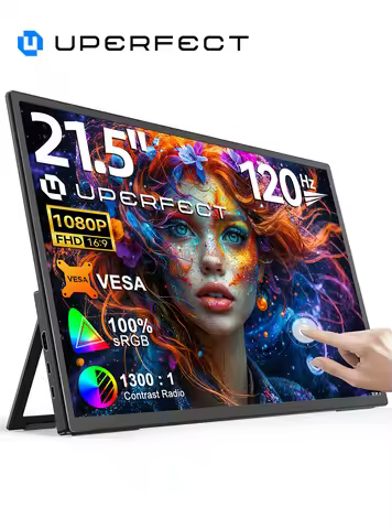 UPERFECT UMax 21 Touchscreen Computer Display 21.5 Inch 120Hz 1080P with HDMI Type C External Portab