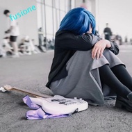 FUSIONEDGE Yamada Ryo Bass Strap, Japanese Anime Adjustable Bocchi The Rock Guitar Strap, Cartoon Fl