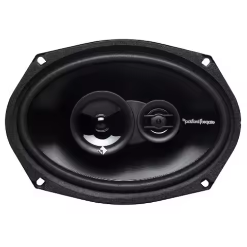 Prime R1693 6 x 9-Inch Full-Range 3-Way Speakers Pair for car audio, polypropylene cone, black, high