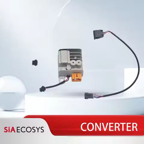 SiAECOSYS 60V/72V to 12V 10A DC-DC Converter with 5V 1A Output and Built-in Wire