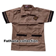 ALERT SCOUT Uniform Shirts/Tops for Elementary School Boys and Girls Short Sleeves from Grades 1-6 E
