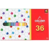 [from Japan]  Colleen Pencil 775 Hexagon 36 Colored Paper Box Colored Pencil 775-36