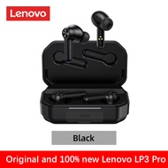 Lenovo LP3 Pro หูฟัง TWS บลูทูธ5.0หูฟังไร้สายพร้อมไมโครโฟนเคสชาร์จ1200MAh หูฟังกีฬากันน้ำ