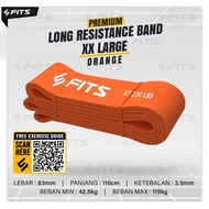 Sfidn Fits Orange Xxl Premium Long Resistance Band Power Band