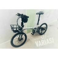 Front Block Folding Bicycle Basket