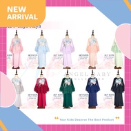 Angel Baby Kids Baju Kurung Raya Baju Kurung Kanak Kanak Moden Peplum Design Budak Set 2023