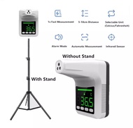 K3x Thermometer Infrared Forehead Non-contact Digital Thermometer Temperature Scanner with Stand