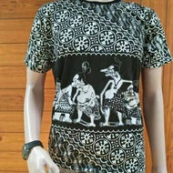 Batik Shirts, Batik Shirts, Puppet Batik Shirts, Puppet Motifs, 124; T-shirts