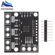 INA3221 Three-Channel Module Measures Shunt and Bus Voltage with I2C- and SMBUS Interfaces