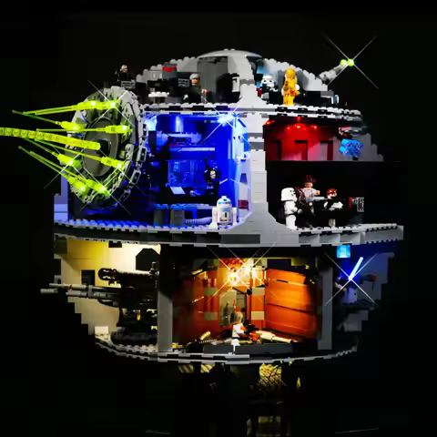 Led Light Kit Compatible with LEGO Star Zone Death Star 75159 05063 81061 Not Include The Building B