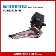 Shimano DURA ACE Di2 R9250 Derailleur ด้านหน้า2x1 2S จักรยานท้องถนน Shifte FD-R9250 DURA-ACE ชุด R92