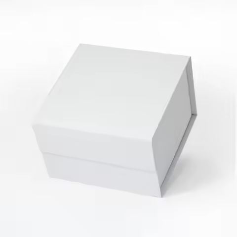 Geotobox 15.3x15.3x10.2cm | 13.7x14.2x9.9cm B7 Deep Foldable Rigid Cardboard Gift Boxes with Magneti