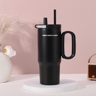 710ml Large Capacity 316 Stainless Steel Thermos Cup Handle Ice Master Cup Car Portable Cold Storage