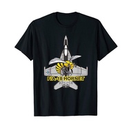 Awesome FA-18 Hornet Navy Fighter Jet. T-Shirt