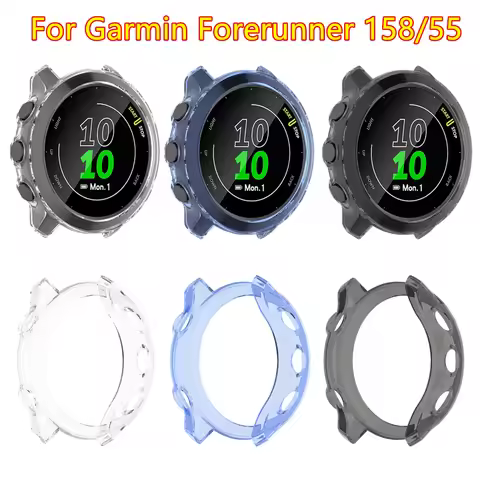 Protective Cover For Garmin Forerunner 158 55 Watch Case Protector Frame For Garmin Forerunner55 158