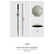 超輕全碳纖維長柄雨傘男大號晴雨兩用黑膠防曬抗UV遮遮陽傘女