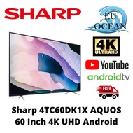 Sharp 4TC60DK1X AQUOS 60 Inch 4K UHD Android