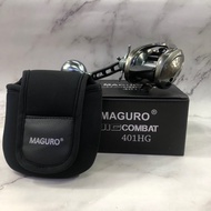 MAGURO JIG COMBAT 401HG SW BC JINGGING FISHING REEL WITH FREE GIFT