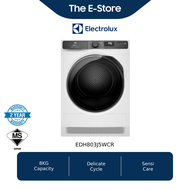 Electrolux 8KG UltimateCare™ 500 Heat Pump Dryer | EDH803J5WC EDH803J5WCR (Mesin Pengering Basuh 烘干机