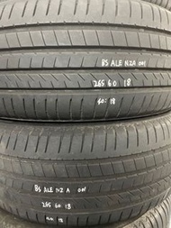 265/60R18 Bridgestone 石橋 Alenza 001 （2018年胎）