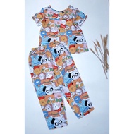 {F21 - 9 INCH ROUND NECK} 9-INCH LINEN HOME SUITS HIGH QUALITY 1-LAYER LINEN LONG PANTS