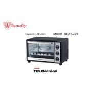 BUTTERFLY Electric Oven BEO5229 ketuhar elektrik 28L with rotisserie function