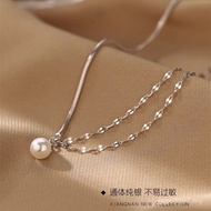Necklace Hot-selling Thousand High-End Light Luxury Clavicle Chain Women 2025 Necklace 2025 Niche Ne