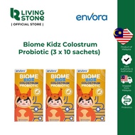 Envora Biome Probiotic KIDS (3 x 10s) – 1 Month Supply (30 Sachets)