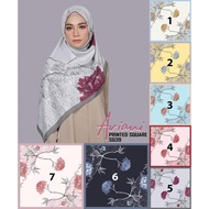 TUDUNG PRINTED BAWAL SQUARE ARIANI GARDEN TRIBE TWILL INSPIRED VIETNAM COPY PREMIUM HIGH QUALITY HIJAB GRED AAA