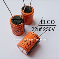 (1 Piece) ELCO CAPACITOR 22UF 250V ELCO CAPACITOR 22UF 250V ELCO CAPACITOR 250V 22UF ELCO 22UF 250VO