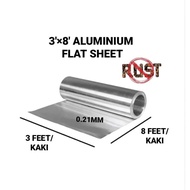 3'×8'×0.21MM ALUMINIUM FLAT SHEET