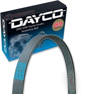 Dayco Main Drive Serpentine Belt Compatible with Toyota Tundra 4.7L V8 2000-2006