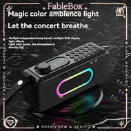 FableBox Sansui F59 Wireless Bluetooth Speaker RGB FM Radio Portable 3600mAh Outdoor Audio Player