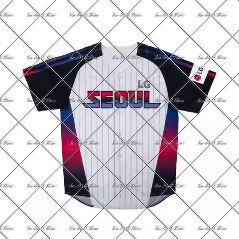 2025 Summer Spring New Arrive Style LG Twins Replica Baseball Jersey Man Women Casual Sport Shirt Co