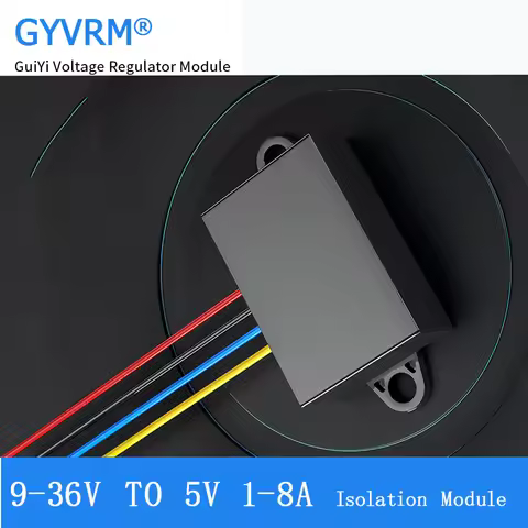 DC-DC Step Down Voltage Regulator 12V 24V to 5V Isolated Power Converter 9-36V to 5V 1A 2A 3A 4A 5A 