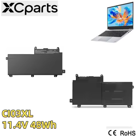 New CI03XL Laptop Battery 11.4V 48Wh for HP ProBook 640 G2 645 G2 650 G2 655 G2 640 G3 645 G3 650 G3