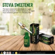 [1BOTOL+FREE GIFT] ORIGINAL STEVIA RCC SUGAR REPLACEMENT STEVIA SWEETENER SUGAR FREE PACK BARU STEVI