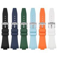 11MM 12MM Strap Band Silicone Strap For Tissot PRX Super Gamer Series Watches