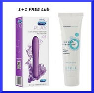 💟[Discreet Packaging Durex 03 + FREE Lub] Durex 03 Multi-Speed Vibrator, Waterproof Powerful Vibrator Magic Wand Sex Toys Stimulation Vagina Erotic Dildo Intimate Good For Women