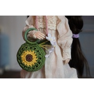 Blythe Small Cloth 6 Points bjd Hand-Knitted Crochet Bag Not for Human Use
