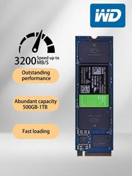 Western Digital Wd Green Sn350 Nvme Ssd Pcie 3.0 M.2 2280 500g、960g、240g、1tb 高達3200mb/s的電腦固態硬碟