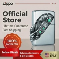 Zippo Genuine Whispering Feathers of Love Windproof Lighter Case