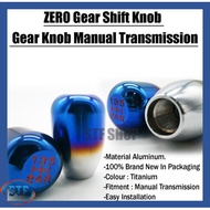 ZERO 1000 Manual Gear Shift Knob Aluminium - Titanium