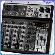 [Ranarxa] Audio Mixer Digital Sound Mixing Sound Board Multipurpose Sound Mixer for Live Broadcasts