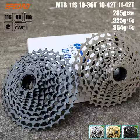 2025 SPEDAO 11S Bicycle Cassette 11v 10-36T/10-42/11-42T XD HG 11s CNC k7 11v For MTB GX X1 NX M8000