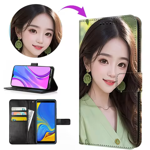 Personalized Flip Case Xiaomi Redmi Note 14 13 12 Pro 11s Note 10 8T Redmi 15C 13C 12 A1 Plus K50 Pr