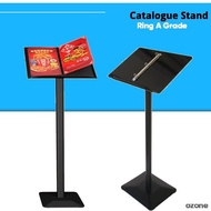 Binder Binding Portable Menu Catalogue Browser Floor Stand Brochure