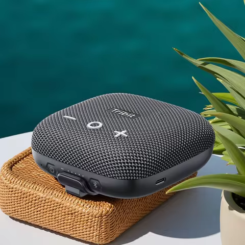 Tribit StormBox Micro 2 Portable Bluetooth Speaker 90dB Loud Sound Deep Bass IP67 Waterproof Camp Sm